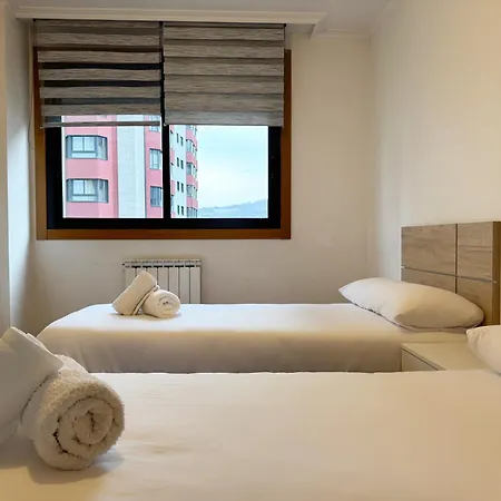 3hab 6pax Wifi Parking Playa A 8 Mins ツ By Rias Baixas Apartment *