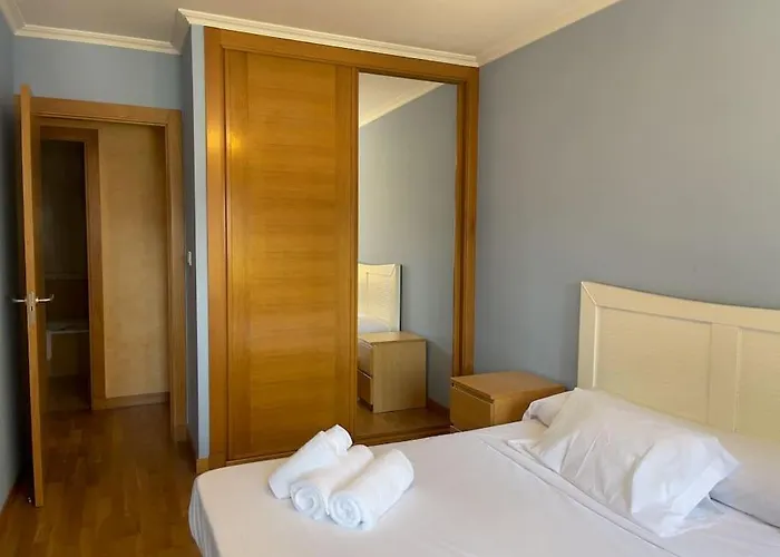 公寓 3hab 6pax Wifi Parking Playa A 8 Mins ツ By Rias Baixas *